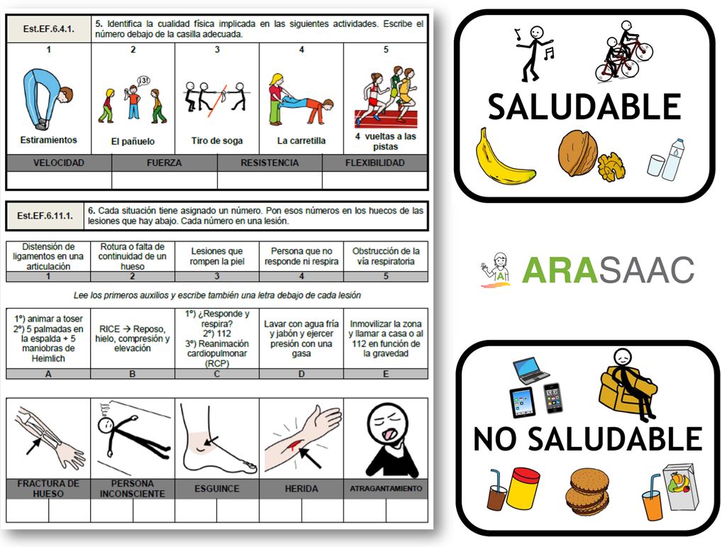 Juegos de Salud - Sedentarismo y lesiones